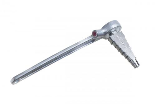 Ключ для разъемных соединений "американка" с трещеткой (VALTEC, RBM) 1/2-1 1/4