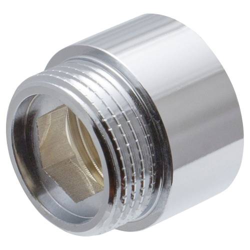 Удлинительная гайка 3/4" 30 мм, никель, хром. латунь TERMA 06250