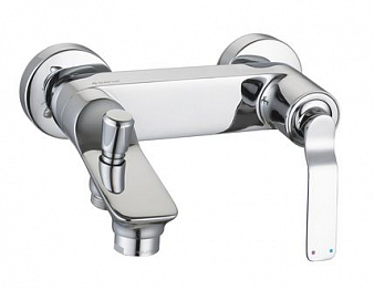 "ARGOTECH" 3505P ADAM Смеситель для ванны, однорычажный, дайвотер d-35 штоковый