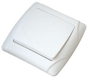 Выключатель 1-кл. СП Маргарита 10А IP20 бел. UNIVersal М0021, врезной