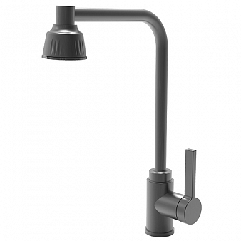 "ARGOTECH" 35-13 STRIP gun grey Смеситель для кухни набортный