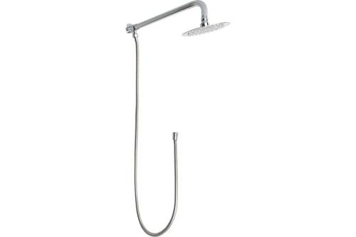 СоюзКран Душевая система, верхний душ 1 режим, 200мм, шланг 150см, хром