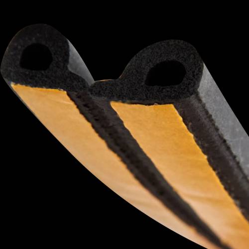 Уплотнитель EPDM P 9x5.5 мм черный 6