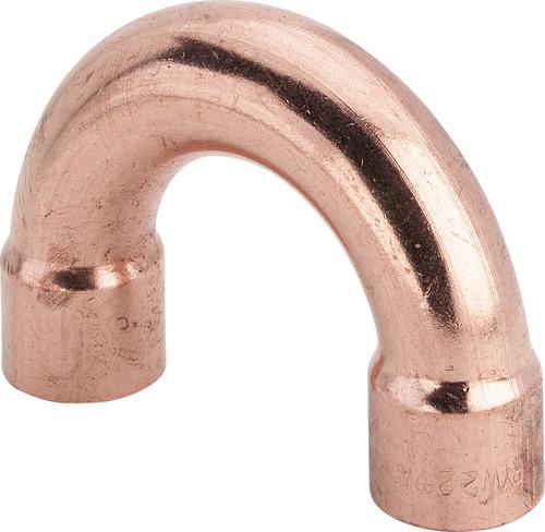 Медь. Отвод 180° (калач/колено) пайка 15 мм Viega