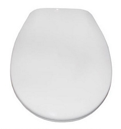 Сиденье для унитаза, БРИЗ, дюропласт, "SANTEK"