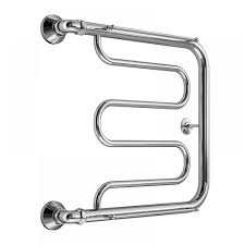 MELODIA Полотенцесушитель Foxtrot МП-образный с полочкой 600 х 400мм 1" MTRFT6040