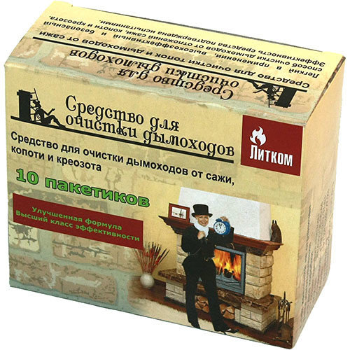 Очиститель дымоходов Трубочист №10 (100 гр. 10 пакетов)