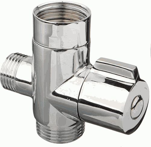 Дивертер для смесителя картриджный (цинк) 20757