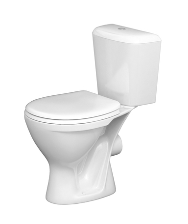 Унитаз-компакт  Pro горизонтальный выпуск, нижн.подв., сиденье полипр., белый (Santeri) (ЖЦ)