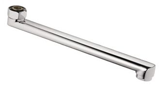 Излив плоский для ванны, L-образный, 40 см, ARGO D-1008