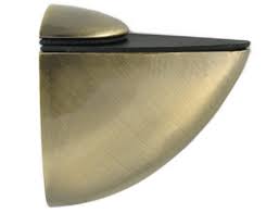 Кронштейн для полок "Пеликан" средний, пара, золотой и хромир. Hongtong, 