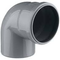 ОТВОД    110 мм , 87 град., ПВХ Ostendorf