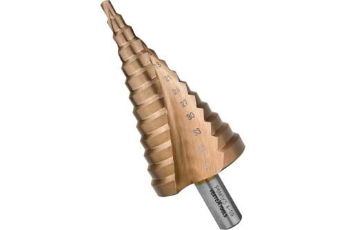 Сверло ступенчатое кобальт Р6М5К5, 4x39 мм Vertextools 5-4-39