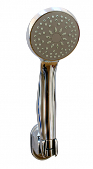 Лейка душевая DUO, пластик, хром, 1/2", подвес, "ARGO" 27811