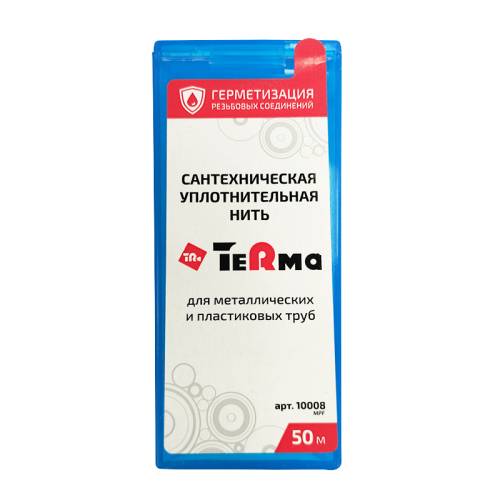 Нить для герметизации резьбы TeRma 50м 10008