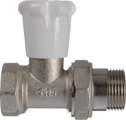 Кран для радиатора прямой 1/2" с ручной регулировкой Terma арт. 33951
