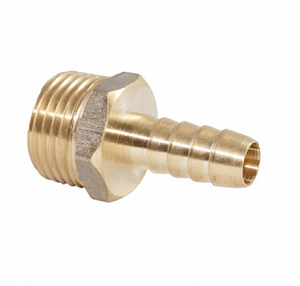 Переходник для резин. шланга  3/4" ш - 20 мм, лат.