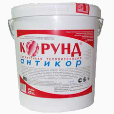 Жидкая керамическая теплоизоляция "Корунд - антикор" 1 л.