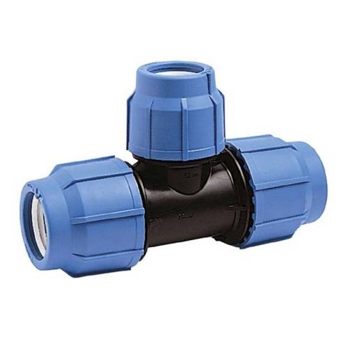 Тройник компресс.PN16 д/ПЭ переходный   25-20-25 ПНД