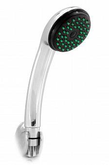 Лейка душевая ARGO ECO, пластик, хром, 1/2", подвес, (ЛД-26)