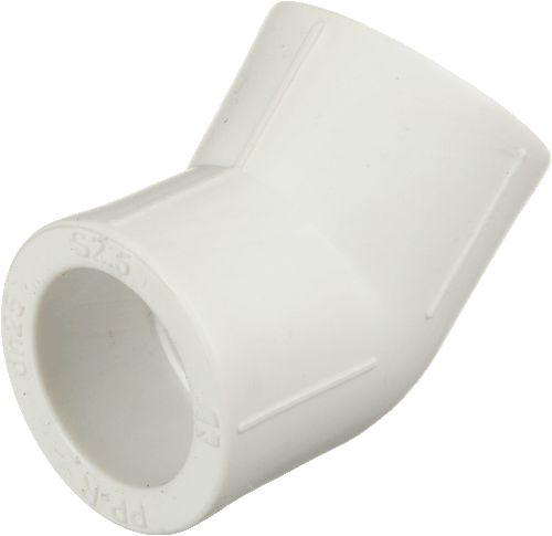 Угольник 25 мм, 45 град., КРОСС ПП