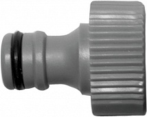 Адаптер д/поливочного шланга внешний 1/2" пл. (77412) (ЖЦ)