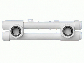 Планка с водорозеткой 20 * 1/2 вн., 2 шт.  ПП