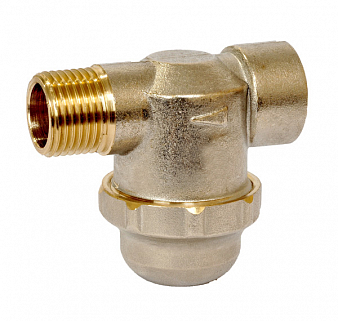 Фильтр  прямой,  3/4" г - ш, г - г, лат. (ник.)