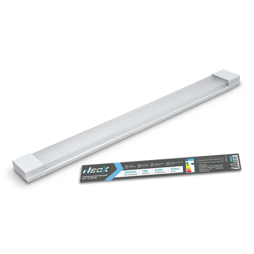 Светильник светодиодный ДПО-110 ПРИЗМА 18Вт 6500К IP40 600мм NEOX 4690612053134