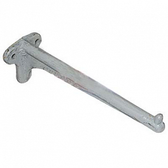 Кронштейн для умывальника 1ой величины чугунный, УОМ 235 ммЛОБНЯ 