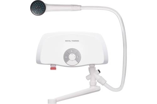Водонагреватель проточный ROYAL THERMO SmartFix TS (3.5 кВ) - кран+душ