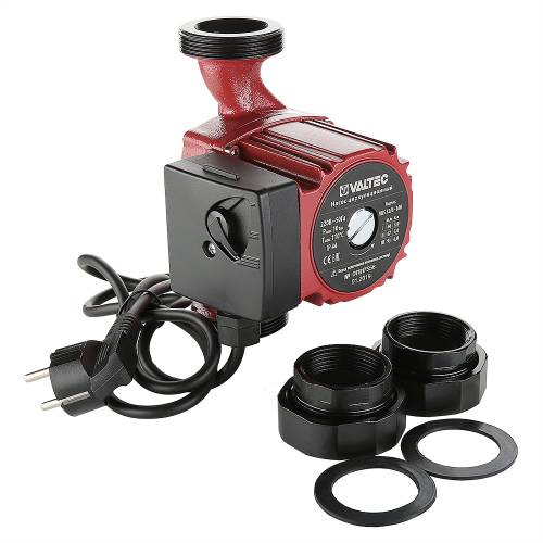 Насос циркуляционный VALTEC RS 32/8-180 с гайками