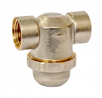 Фильтр  прямой  1/2" г - г, ник.  TRm 30280 (ЖЦ)