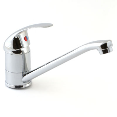 Klabb 05 270 Смеситель для кухни, керамический картридж 40 мм, шпилька, хром