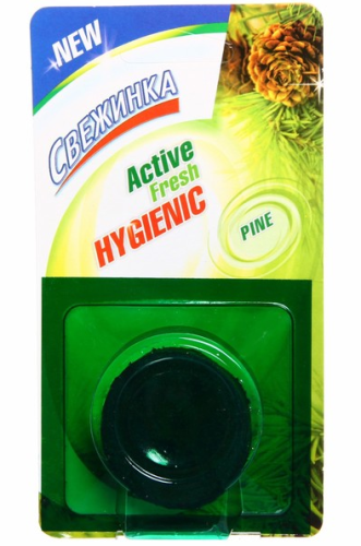 Таблетка Свежинка д/бачка Хвоя в блистере 40гр. *14