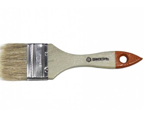 Кисть СТАНДАРТ 50 мм 2'' натуральная щетина Вихрь