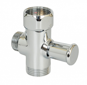 Дайвотер штоковый для смесит. 3/4гх1/2шх3/4ш, лат., хром,  ARGO 