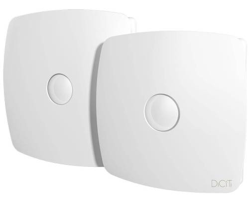 Вентилятор накладной RIO D100 обр.клапан DICITI