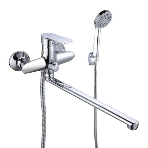 Смеситель для ванны и умыв. РМС SL133-006E D35, излив 35см, однорычажный Хром