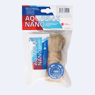 AquaflaxNano, набор паста 270г туба 40г лён(ЕВРО) (ЖЦ)