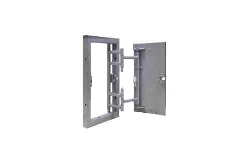 Люк ревизионный D Ceramo Steel 400х500 скрыт.монтаж окраш.сталь EVECS