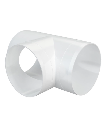 Тройник ТП D125 пластик ERA