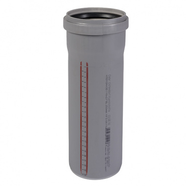 ТРУБА    110* 2.7 - 1.0 м, ПВХ Ostendorf