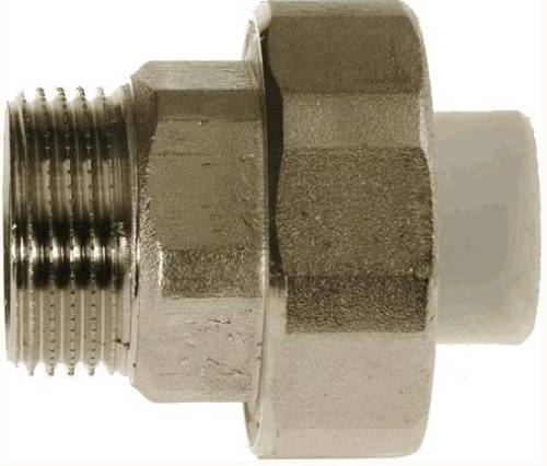 "Американка" Муфта НАРУЖ. резьба 25 ПП х 1/2" КРОСС 