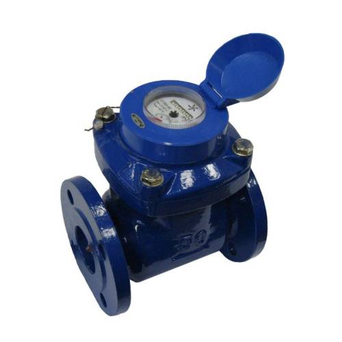 Счетчик воды до 50 гр. СТВХ- 50 с герконовым датчиком, фланцевый, импульсный выход, Декаст (ПК Прибо