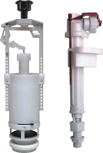 Арматура д/унит. (Чехия), 1/2" ниж. пласт.1 кн, SA2000/S