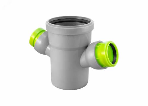 Крестовина регулируемая 45-88 град. 110-50-50 вн.канализ. ПВХ VALFEX