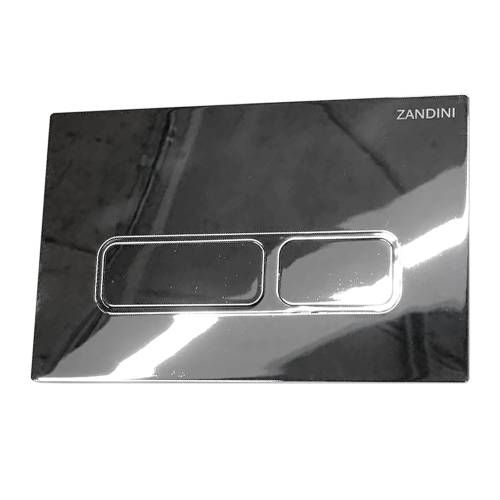 Кнопка Инсталляции Z-02 Zandini хром квадратная