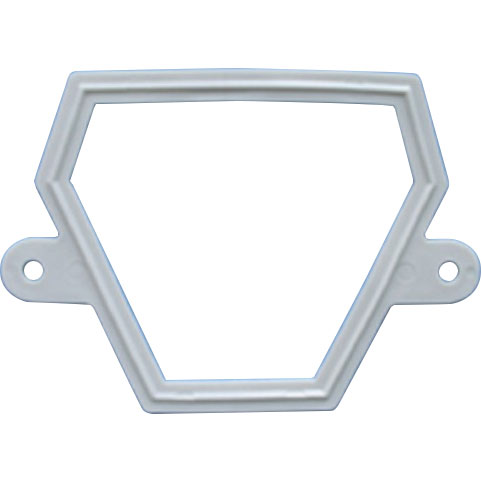 Прокладка для унитаза трапециевидная, полиуретан, под смывной бачок