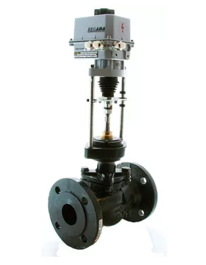 Клапан запорно-регулирующий КЗРр 25ч945п DN50 PN16 Kv? c электроприводом STmini 472.0-0TSАX/AK